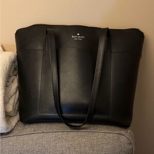 Kate Spade Black Leather Shoulder Bag